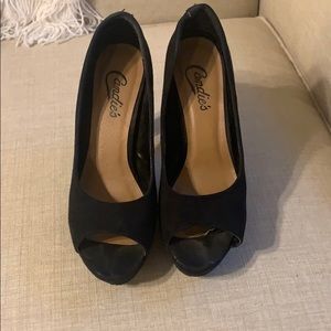 Candies black heels